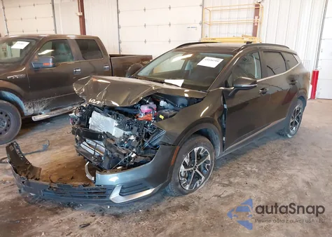 2024 Kia Sportage Hybrid Ex from USA, damaged, VIN KNDPVCDG8R7167218